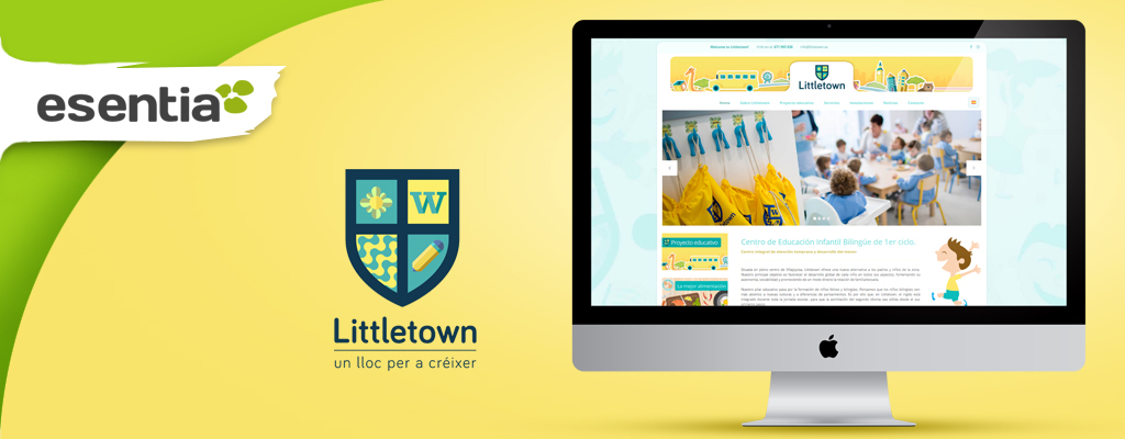 diseño web de little town